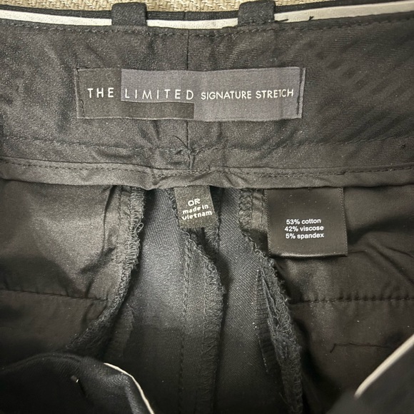 The Limited Signature Stretch Black Pants S0 - Picture 3 of 5